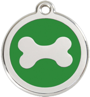 a st. patrick's day dog tag